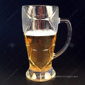 Factory Wholesale 400ml 600ml Glass Football Beer Cup Glass Shaped Football Cup New Products Can Be Customized